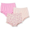 image:imageAmazon Essentials Toddler and Baby Girls Cotton Bloomer Shorts with Elastic Waist PullonPinkApples