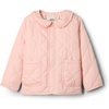 image:imageAmazon Essentials x Sofia Grainge Toddler and Baby Girls Midweight Quilted Field Jacket with RufflePink
