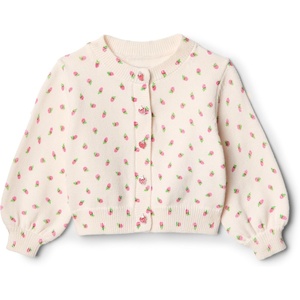 image:imageAmazon Essentials x Sofia Grainge Toddler and Baby Girls Lightweight Cotton Cardigan SweaterBright Pink Little Strawberries