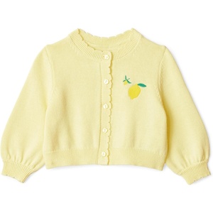 image:imageAmazon Essentials x Sofia Grainge Toddler and Baby Girls Lightweight Cotton Cardigan SweaterLight Yellow Two Lemon