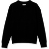 image:imageAmazon Essentials Boys and Toddlers Cotton Uniform Crewneck Pullover SweaterBlack