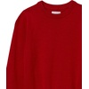 image:imageAmazon Essentials Boys and Toddlers Cotton Uniform Crewneck Pullover SweaterRed