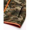 image:imageAmazon Essentials Boys and Toddlers Full Zip Polar Fleece VestDark Green Orange Camo