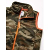 image:imageAmazon Essentials Boys and Toddlers Full Zip Polar Fleece VestDark Green Orange Camo
