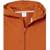 image:imageAmazon Essentials Boys and Toddlers Hooded Navy Blue ZipUp Fleece SweatshirtLight Brown