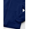 image:imageAmazon Essentials Boys and Toddlers Hooded Navy Blue ZipUp Fleece SweatshirtNavy