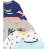 image:imageAmazon Essentials Boys and Toddlers LongSleeve Cotton TShirts5pack Jurassic Rock