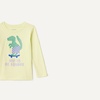 image:imageAmazon Essentials Boys and Toddlers LongSleeve Cotton TShirtsPastel Green Pixel Dino