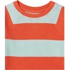 image:imageAmazon Essentials Boys and Toddlers LongSleeve Cotton Thermal TShirt Base Layer Pack of 3Rust Multi  Rugby Stripe