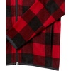 image:imageAmazon Essentials Boys and Toddlers Polar Fleece FullZip Hooded JacketRed Buffalo Check