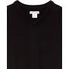 image:imageAmazon Essentials Boys and Toddlers School Uniform Cotton VNeck Sweater VestBlack