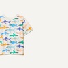 image:imageAmazon Essentials Boys and Toddlers Short Sleeve Tee Shirts Cotton JerseyIvory Sharks