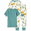 image:imageAmazon Essentials Disney  Marvel  Star Wars Boys and Toddlers SnugFit Cotton Pajama Sleepwear SetsPooh Holiday Forest  Kids