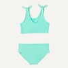 image:imageAmazon Essentials Girls Bow Detail TwoPiece Bikini SwimsuitBright Mint Green