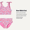 image:imageAmazon Essentials Girls Bow Detail TwoPiece Bikini SwimsuitHot Pink Shells