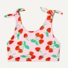 image:imageAmazon Essentials Girls Bow Detail TwoPiece Bikini SwimsuitPink Tomato Red Strawberries