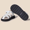 image:imageAmazon Essentials Girls Closed Toe Fisherman SandalsOffwhite Faux Leather