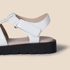 image:imageAmazon Essentials Girls Closed Toe Fisherman SandalsOffwhite Faux Leather