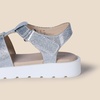 image:imageAmazon Essentials Girls Closed Toe Fisherman SandalsSilver Glitter