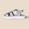 image:imageAmazon Essentials Girls Closed Toe Fisherman SandalsSilver Glitter