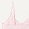 image:imageAmazon Essentials Girls Cotton Jersey Vneck Training Bralettes Pack of 2Pale Pink  Grey Marl
