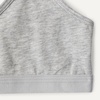 image:imageAmazon Essentials Girls Cotton Jersey Vneck Training Bralettes Pack of 2Pale Pink  Grey Marl