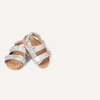 image:imageAmazon Essentials Girls and Toddlers Cork SandalsSilver Glitter