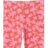 image:imageAmazon Essentials Girls and Toddlers Cotton Stretch Leggings5pack Pink Leaves