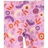 image:imageAmazon Essentials Girls and Toddlers Cotton Stretch LeggingsPurple  Folk Floral