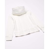 image:imageAmazon Essentials Girls and Toddlers Fleece ZipUp Hoodie SweatshirtWhite