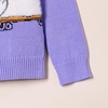 image:imageAmazon Essentials Girls and Toddlers Knitted Pullover Crewneck SweaterPurple Seal