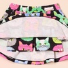 image:imageAmazon Essentials Girls and Toddlers Knitted Ruffle Scooter Skirts with Elastic Waist and Built in ShortsBlack CatLight OrangePink Rainbow Print
