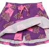 image:imageAmazon Essentials Girls and Toddlers Knitted Ruffle Scooter Skirts with Elastic Waist and Built in ShortsNavy JunglePinkPurple Fries