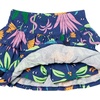 image:imageAmazon Essentials Girls and Toddlers Knitted Ruffle Scooter Skirts with Elastic Waist and Built in ShortsNavy JunglePinkPurple Fries