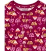 image:imageAmazon Essentials Girls and Toddlers LongSleeve Cotton Thermal TShirt Pack of 33pack Berry Mushrooms