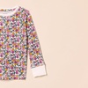 image:imageAmazon Essentials Girls and Toddlers LongSleeve Cotton Thermal TShirt Pack of 33pack Gold Floral