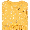 image:imageAmazon Essentials Girls and Toddlers LongSleeve Ruffle Outfit Set with Bowknot Design Pack of 4GoldDitsy Floral