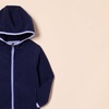 image:imageAmazon Essentials Girls and Toddlers Polar Fleece FullZip Hooded Lightweight Jacket InsulatedNavy