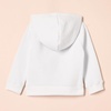 image:imageAmazon Essentials Girls and Toddlers Pullover Hoodie Sweatshirt Soft Brushed FleeceWhite