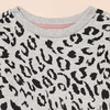 image:imageAmazon Essentials Girls and Toddlers Relaxed Fit Fleece Crewneck Pullover Sweatshirts Pack of 2BlackLight Grey Heather Leopard