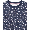 image:imageAmazon Essentials Girls and Toddlers Relaxed Fit Fleece Crewneck Pullover Sweatshirts Pack of 2Navy StarsTeal Blue