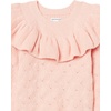image:imageAmazon Essentials Girls and Toddlers Soft Touch Ruffle Pullover SweaterLight Pink