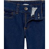 image:imageAmazon Essentials Girls and Toddlers Wide Leg Jeans with Elastic WaistDark Indigo