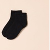 image:imageAmazon Essentials Unisex Kids and Toddlers Cotton Ankle Socks Cushioned 14 PairsBlack
