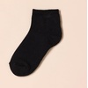image:imageAmazon Essentials Unisex Kids and Toddlers Cotton Ankle Socks Cushioned 14 PairsBlack