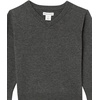 image:imageAmazon Essentials Unisex Kids and Toddlers School Uniform Cotton VNeck SweaterCharcoal Heather