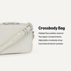 image:imageAmazon Essentials Womens Boxy Crossbody BagEcru