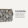 image:imageAmazon Essentials Womens Boxy Crossbody BagSnake