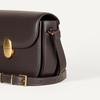 image:imageAmazon Essentials Womens Crossbody Flap Bag with Adjustable Strap and Internal PocketChestnut Brown