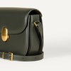 image:imageAmazon Essentials Womens Crossbody Flap Bag with Adjustable Strap and Internal PocketDark Olive